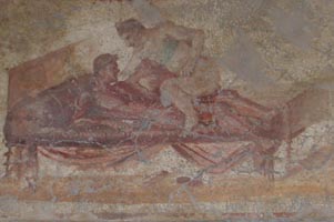 Pompei - Fresco sex menu.